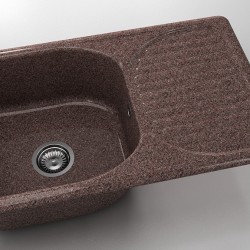  Mивка Classic 215, Granicite, 380 Butterfly, с включен сифон  - Кухня