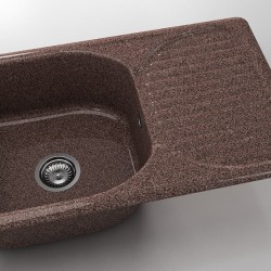  Mивка Classic 215, Granicite, 560 Merlot, с включен сифон  - Кухня