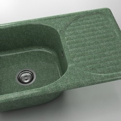  Mивка Classic 215, Granicite, 630 Winter pines, с включен сифон  - Кухня