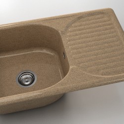  Mивка Classic 215, Granicite, 810 Cinnamon, с включен сифон  - Кухня