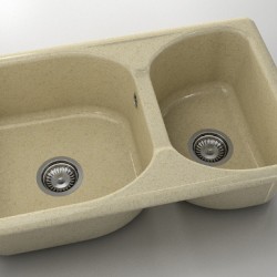  Mивка Classic 216, Granicite, 127 Carnation, с включен сифон  - Кухня