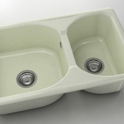  Mивка Classic 216, Granicite, 209 Arctic, с включен сифон  - Кухня