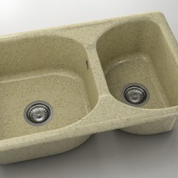  Mивка Classic 216, Granicite, 229 Sandcastle, с включен сифон  - Кухня