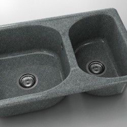  Mивка Classic 216, Granicite, 254 Slate, с включен сифон  - Кухня