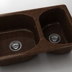  Mивка Classic 216, Granicite, 339 Nutshell, с включен сифон  - Кухня