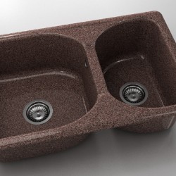  Mивка Classic 216, Granicite, 560 Merlot, с включен сифон  - Кухня