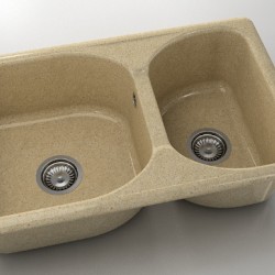  Mивка Classic 216, Granicite, 809 Latte, с включен сифон  - Кухня