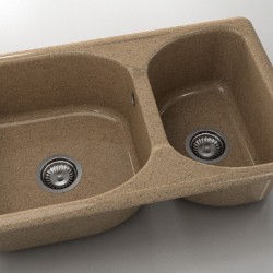  Mивка Classic 216, Granicite, 810 Cinnamon, с включен сифон  - Кухня