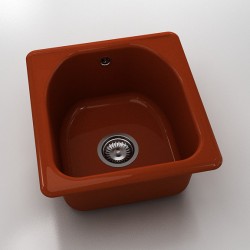 Мивка Classic 217, Polymer marble, 08 Калвадос, с включен сифон - FAT