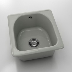 Мивка Classic 217, Polymer marble, 13 Инокс, с включен сифон - FAT