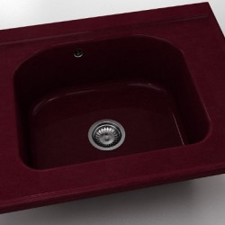  Mивка Classic 218, Polymer marble, 15 Кадифе, с включен сифон  - Кухня