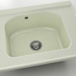  Mивка Classic 218, Granicite, 209 Arctic, с включен сифон  - Кухня