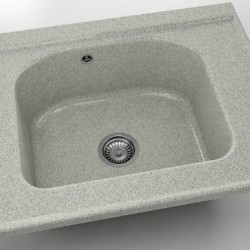  Mивка Classic 218, Granicite, 219 Polar, с включен сифон  - Кухня