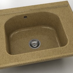  Mивка Classic 218, Granicite, 343 White Frappe, с включен сифон  - Кухня