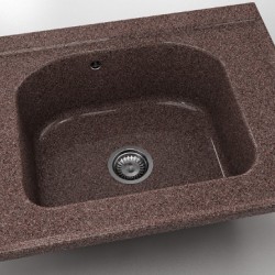  Mивка Classic 218, Granicite, 380 Butterfly, с включен сифон  - Кухня