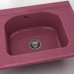  Mивка Classic 218, Granicite, 460 Violet, с включен сифон  - Кухня