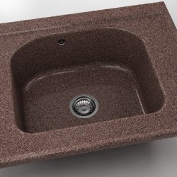  Mивка Classic 218, Granicite, 560 Merlot, с включен сифон  - Кухня