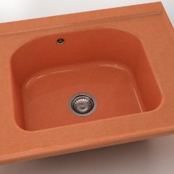  Mивка Classic 218, Granicite, 829 Siberian Wallflower, с включен сифон  - Кухня