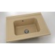 Mивка Classic 219, Polymer marble, 04 Розов оникс, с включен сифон