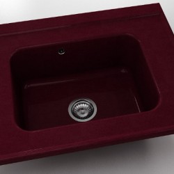  Mивка Classic 219, Polymer marble, 15 Кадифе, с включен сифон  - Кухня