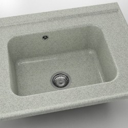  Mивка Classic 219, Granicite, 219 Polar, с включен сифон  - Кухня