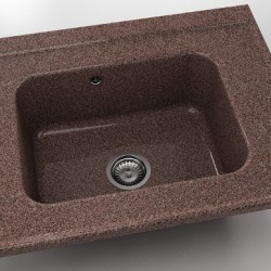  Mивка Classic 219, Granicite, 560 Merlot, с включен сифон  - Кухня