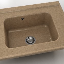  Mивка Classic 219, Granicite, 810 Cinnamon, с включен сифон  - Кухня