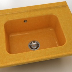  Mивка Classic 219, Granicite, 910 Camel, с включен сифон  - Кухня