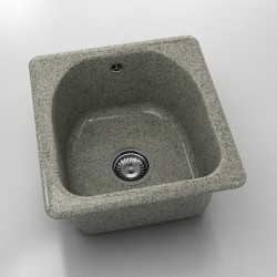 Мивка Classic 217, Granicite, 255 Tweed, с включен сифон  - FAT