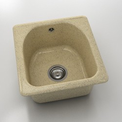 Мивка Classic 217, Granicite, 300 Sandy Beach, с включен сифон  - FAT