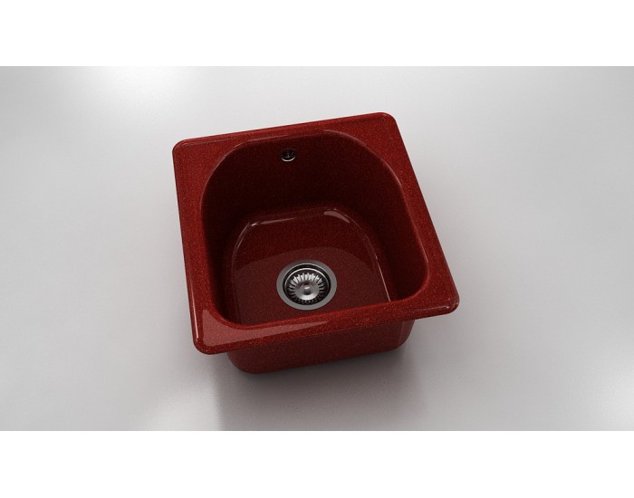 Мивка Classic 217, Granicite, 530 Firebrick, с включен сифон