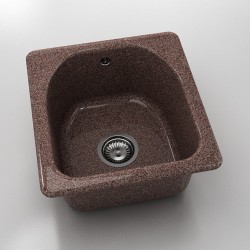 Мивка Classic 217, Granicite, 560 Merlot, с включен сифон  - FAT