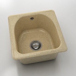 Мивка Classic 217, Granicite, 809 Latte, с включен сифон  - FAT