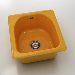 Мивка Classic 217, Granicite, 910 Camel, с включен сифон  - FAT