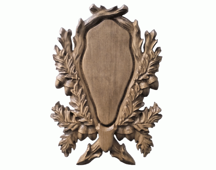 Поставка за ловен трофей Модел 1, цвят орех