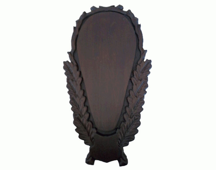 Поставка за ловни трофеи Модел 7- Елен, цвят орех