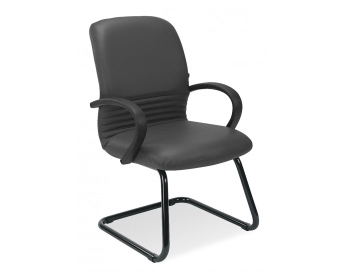 Посетителски стол Mirage CF/LB BLACK SP01