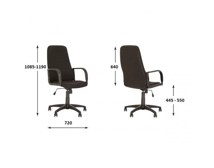 Мениджърски офис стол Diplomat