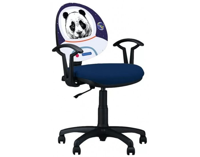 Детски стол Smart Black Astro Panda