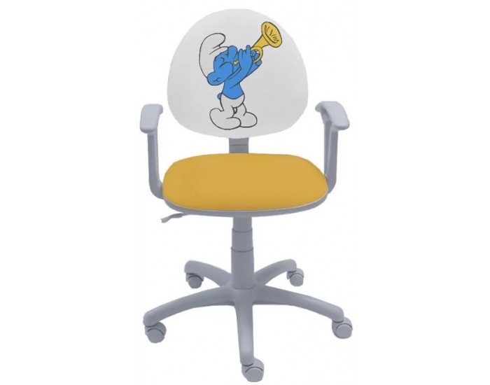 Детски стол Smart White Smurf Детски стол Smart White Smurf