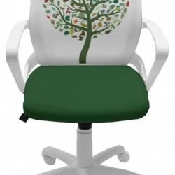 Детски стол Fly White Save The Planet - Офис столове