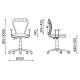 Детски стол Ministyle White Astro Детски стол Ministyle White Astro