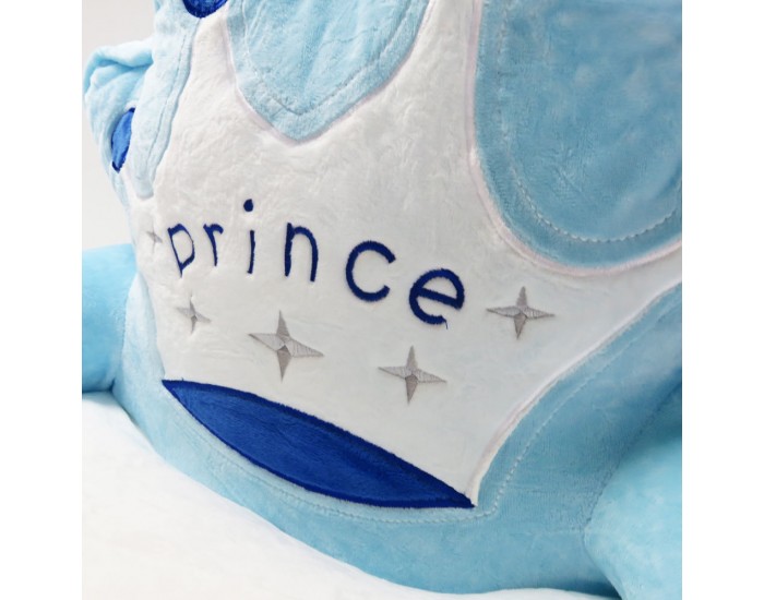 Детски плюшен фотьойл Smart Blue Prince Детски плюшен фотьойл Smart Blue Prince