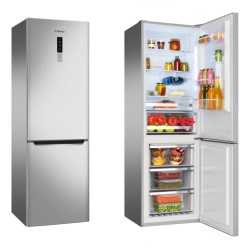 Хладилник и фризер Hansa FK3356.4DFZX, Обем на хладилната част 223л, Енергиен клас А+ - Кухня