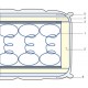 Двулицев матрак Комфорт, пружинен пакет  Бонел