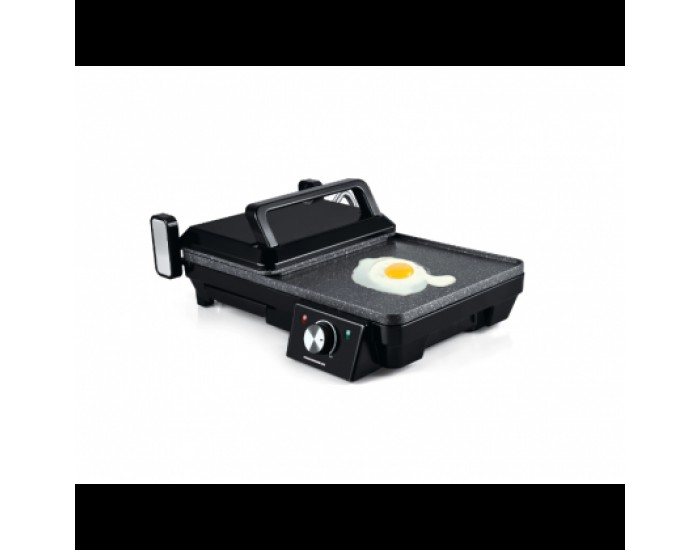 Електрическа скара Heinner HEG-F20002P, черна Електрическа скара Heinner HEG-F20002P, черна