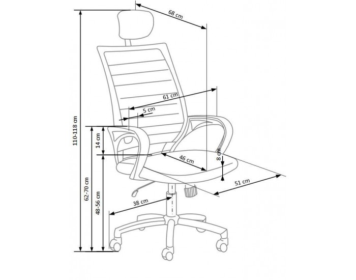 Офис стол BM-Socket 1