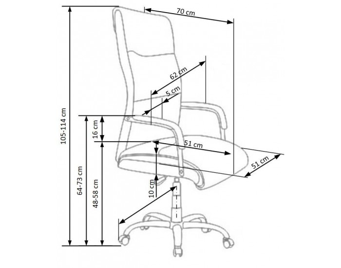 Офис стол BM-Hamilton 1