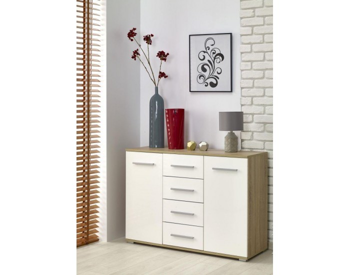 Скрин BM-Lima KM-4 1, дъб сонома и бяло