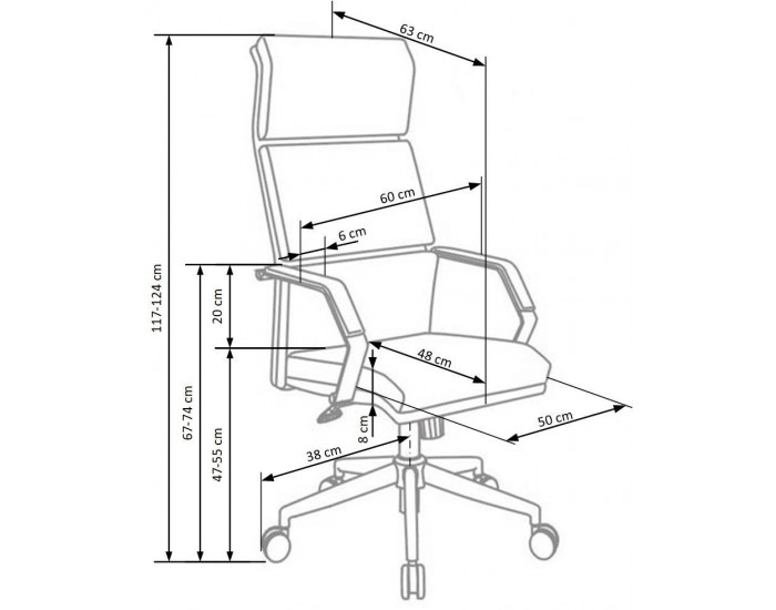 Офис стол BM-Costa 1